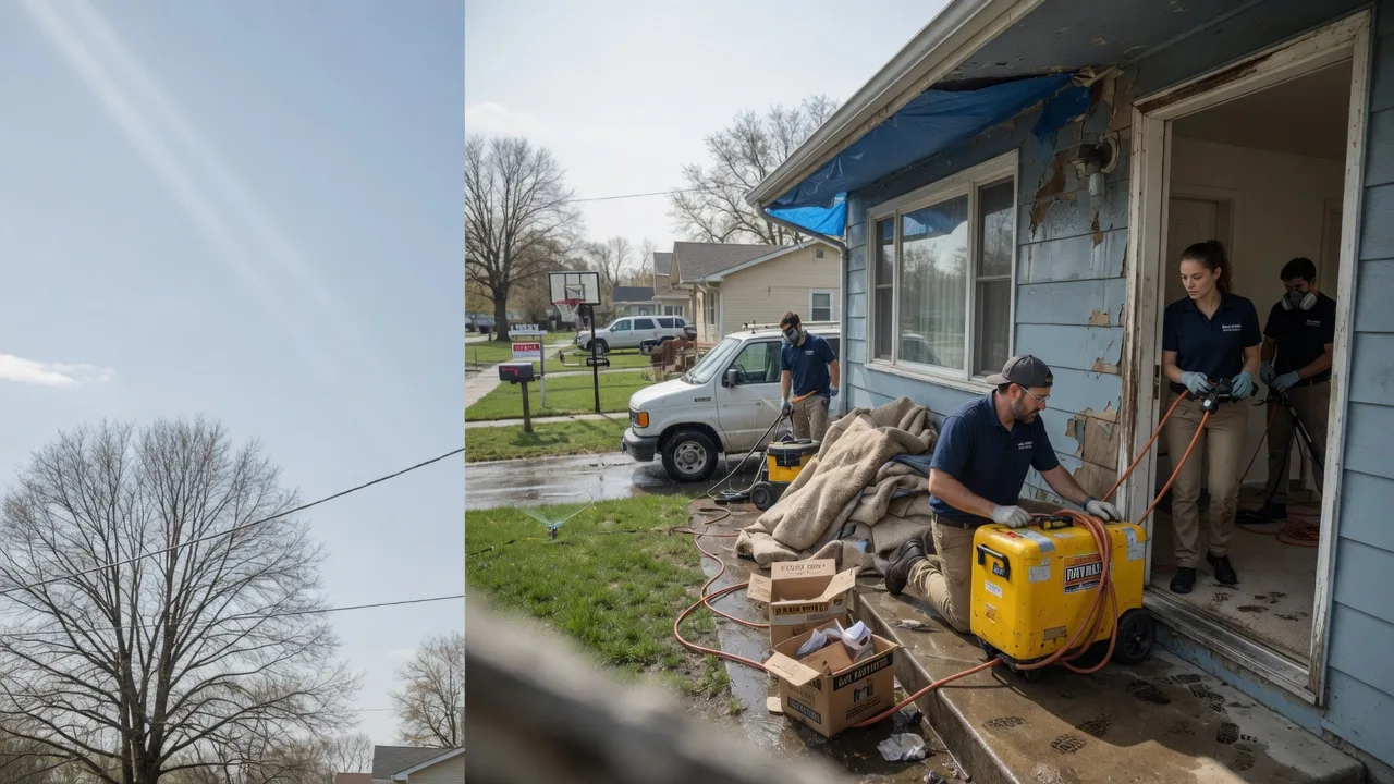 Basement Flood Cleanup in Schurz, NV near me